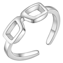 Joyas chapadas en plata 925 para mujer, anillos de boda Rosa bonita, regalo de San Valentín, PJ263 2024 - compra barato