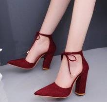 Sandalias clásicas sexys de tacón alto para mujer, zapatos de tacón con plataforma, zapatos de correa en el tobillo, EUR34-43 de verano, 2018 2024 - compra barato