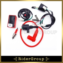 Pit Dirt Bike-arnés de cableado para interruptor de apagado, bobina de encendido AC CDI, bujía de 50, 70, 90, 110, 125, 140, 150, 160 cc, motor horizontal 2024 - compra barato