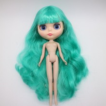 Nude blyth dolls green hair with bang 2016 2024 - buy cheap