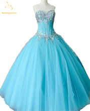 Bealegantom-vestido de baile sexy de cristal, 2021, com lantejoulas, sweet 16, para 15 anos, qd79 2024 - compre barato