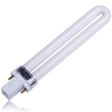 High Quality 4Pcs/Set 9W U-shaped 365nm Lamp Bulb Tube for Nail Art Dryer UV Lamp Light 2024 - buy cheap