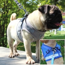 Nylon Reflective Pet Dog Harnesses Leash Set Pets Vest Strap Harness For Walking Training Small Medium Dogs Chihuahua Bulldog 2024 - buy cheap