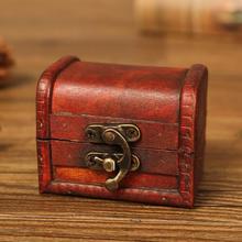 Wooden Vintage Storage Box Jewelry Organizer Holder For Bracelets Earrings Necklaces Brooches Retro Storage Box Home Decoration 2024 - buy cheap