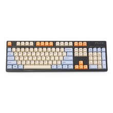 ANSI 104 Key Top Print Keyset Thick PBT OEM Profile Keycaps For 61 87 104 MX Mechanical Keyboard 2024 - buy cheap