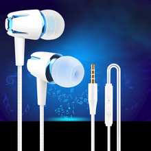 3.5mm Plug Colorful In-ear Stereo Earphone Bass Headset For iPhone Samsung Xiaomi Huawei Music Earbuds Sport Wired Earphones 2024 - buy cheap