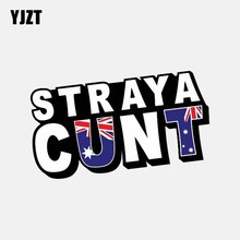 YJZT 14,8 см * 7,5 см аксессуары Straya Cnt Австралийский флаг наклейка на окно автомобиля наклейка 6-2623 2024 - купить недорого