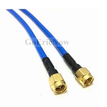 10 pcs RF Coaxial Pigtail SMA Male to Male Semi-rigid RG402  Cable Adapter Connector  (1m,1.5m,2m) 2024 - buy cheap