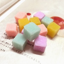10pcs/lot resin flat back colorful candy sugar 12mm crafts for DIY For Hair Cellphone Decoration 2024 - buy cheap