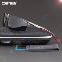 2021 мужские Поляризованные алюминиевые солнцезащитные очки без оправы, мужские очки для вождения, HD поляризованные солнцезащитные очки, мужские спортивные очки, Oculos de sol 8585 2024 - купить недорого