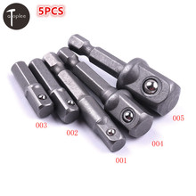 Universal 5PCS Socket Adapter Wrench Tools Set 1/4" 3/8" 1/2" Socket Adapter Reflex Tool Kit Ratchet Wrench Tool 2024 - buy cheap