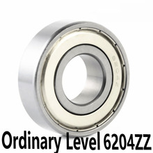 2pcs/lot 6204ZZ Deep Groove Ball Rolling Bearings Mini Ball Bearing  Ordinary Level 6204-ZZ  6204ZZ 20*47*14mm 20*47*14 2024 - buy cheap