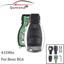 3 Buttons 433mhz Complete Remote Key For Mercedes Benz year 2000+NEC&BGA style Auto Remote Key For Benz IYZDC07 key+Blade 2024 - buy cheap