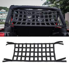 YCCPAUTO 1Pcs Black Vehicle Top Roof Hammock Bed Network Rest SunShade Net Cover For Jeep Wrangler TJ JK 1997-2018 Car Styling 2024 - buy cheap