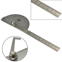 Stainless Steel Machinist Goniometer Tool Protractor Angle Finder Arm Measuring Round Head General Tool Craftsman Rule Ruler 2024 - buy cheap