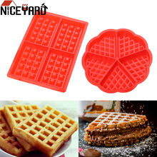 NICEYARD Silicone Waffle Mold for Oven Non-stick Waffle Maker Cake Dessert Baking Mold BakewareKitchen Accessoriesss 2024 - buy cheap