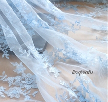 Wedding background cloth stage decoration fabric handmade diy wedding dress skirt material 2024 - buy cheap