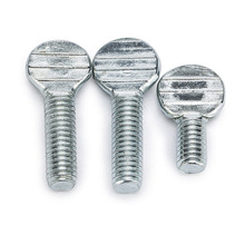 Raqueta de Ping pong de acero al carbono M5, tornillos galvanizados, tablero de ondas de pulgar, cabeza plana, mango de bola, Perno de 8mm-25mm de longitud, 5 uds. 2024 - compra barato