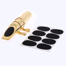 New Arrival! High Quality 8pcs Saxophone Mouthpiece Patches Pads Cushions 0.8mm for Alto Tenor Sax Saxophone 2024 - buy cheap