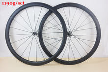 1190g super light Tubular 38mm carbon wheels 25mm width UD Mate straight pull Racing road bike wheelset basalt brake surface 2024 - buy cheap