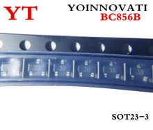 100 шт./лот BC856B BC856 0.1A 65V TRANS PNP SOT-23 транзистор лучшего качества. 2024 - купить недорого