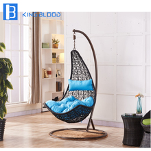 Modern style garden PE rattan Swing chair outdoor egg chair 2024 - buy cheap