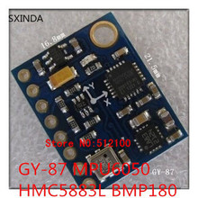 GY-87 10DOF MPU6050 módulo sensor HMC5883L BMP180 GY87 2024 - compre barato