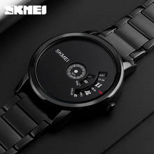 Fashion Men watch SKMEI Luxury Brand Men Quartz Watch Full Steel Waterproof Military Sports Watches Male Clock Relogio Masculino 2024 - buy cheap