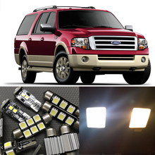 15x Super Bright Xenon White LED Interior Package Kit For 2003-2015 Ford Expedition Led Glove Box Door/Step License Plate Light 2024 - buy cheap