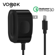 Vogek QC 3.0 Wall Charger Typec Charger With Cable EU US Plug Fast Charge Travel for Phone Samsung Huawei Type-c Device 2024 - buy cheap