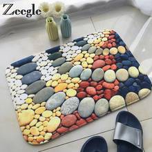 Zeegle Cobble Printed Door Mats Outdoor Entrance Mats Non-slip Bathroom Carpets Foot Pads Bedroom Floor Carpets Kitchen Area Rug 2024 - buy cheap