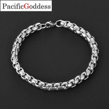 Cadenas de pulsera de acero inoxidable 316L 2024 - compra barato