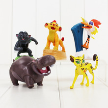 5pcs/lot The Lion Guard Lion King Kion PVC Action Figures Bunga Beshte Fuli Ono Animals Figurines Dolls Statue Kids Toys Gift 2024 - buy cheap