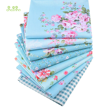 Chainho,Green Floral Series,Printed Twill Cotton Fabric,Patchwork Cloth For DIY Sewing & Quilting Baby&Children's Material,CC213 2024 - buy cheap