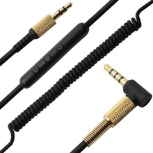 Cable de Audio de repuesto para Marshall Major II, Cable de auriculares con micrófono remoto, Control de volumen para iphone, Samsung Mi 2024 - compra barato