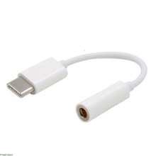 USB Type-C штекер 3,5 мм гнездо USBC Тип C до 3,5 наушников аудио Aux кабель адаптер конвертер 2024 - купить недорого