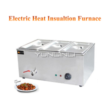 Commercial Food Heat Insulation Furnace Stainless Steel Heat Preservation Machine Electric Heat Insulation Container CH-3 2024 - buy cheap