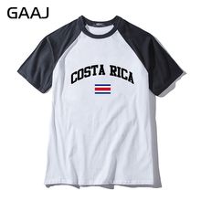 GAAJ-Camiseta con bandera de Costa Rica para hombre y mujer, ropa corta y larga, camiseta de marca de hombres, camisetas divertidas # R2TK1 2024 - compra barato