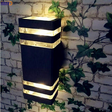 IWHD-Lámparas de pared para Exterior, iluminación IP65, luces para porche o jardín, luz de pared Exterior impermeable 2024 - compra barato
