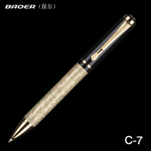 Новое поступление, Высококачественная шариковая ручка золотого/розового/серого цвета Baoer 507 Xubeihong «восемь лошадей», роскошная ручка для письма 2024 - купить недорого