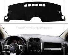 for jeep compass 2011 2012 2013 2014 2015 2016  dashmats car-styling accessories dashboard cover 2024 - buy cheap