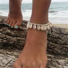 intage Sea Shell Handmade Beaded Anklets For Women And Girl New Anklet Bracelet Bohemian Summer Beach Jewelry Anklets Gifts 2024 - buy cheap