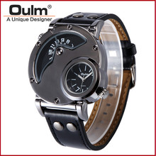 Mens Big Dial OULM Tag Men Designer Top Brand Luxury Leather dz Watch Relogio Masculino Original Montre Homme Reloj Hombre Black 2024 - buy cheap