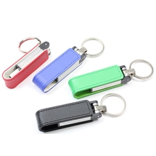 KeyChain Leather 8GB 32GB 64GB 4 Colors Pendrive Memory Stick Gift Metal 3.0 USB Flash Drive 128GB 256GB 512GB Pendrives 1TB 2TB 2024 - buy cheap