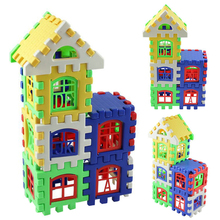 Baby Kids Small House Building Blocks Educational Learning Construction Toys for Children Developmental Brain Game Toy Block 2024 - buy cheap