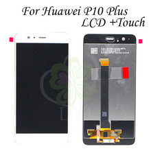 5.5" For HUAWEI P10 Plus lcd Display Touch Screen With Fingerprint Digitizer Assembly Replacement Parts VKY-AL00 for p10plus lcd 2024 - buy cheap