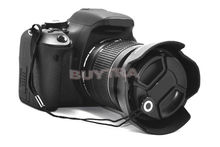 Tapa de lente cuerda Keeper cubiertas frontales para Nikon Canon Sony Pentax 2024 - compra barato