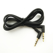 LEORY 0,5 м 3,5 мм разъем Aux аудио кабель прямой угол штекер-штекер удлинитель для наушников провод стерео кабель для телефона MP3/4 2024 - купить недорого