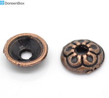 Doreen Box Lovely Copper Tone Bead Caps Findings 7mm (Fit 6mm-8mm Bead), sold per lot of 300 (B16445) 2024 - buy cheap