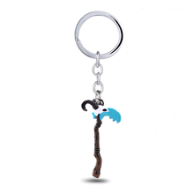 DOTA 2 брелок косой из Vyse брелоки для подарка брелок для ключей от автомобиля Chaveiro ювелирные изделия игра Брелок сувенир YS11098 2024 - купить недорого